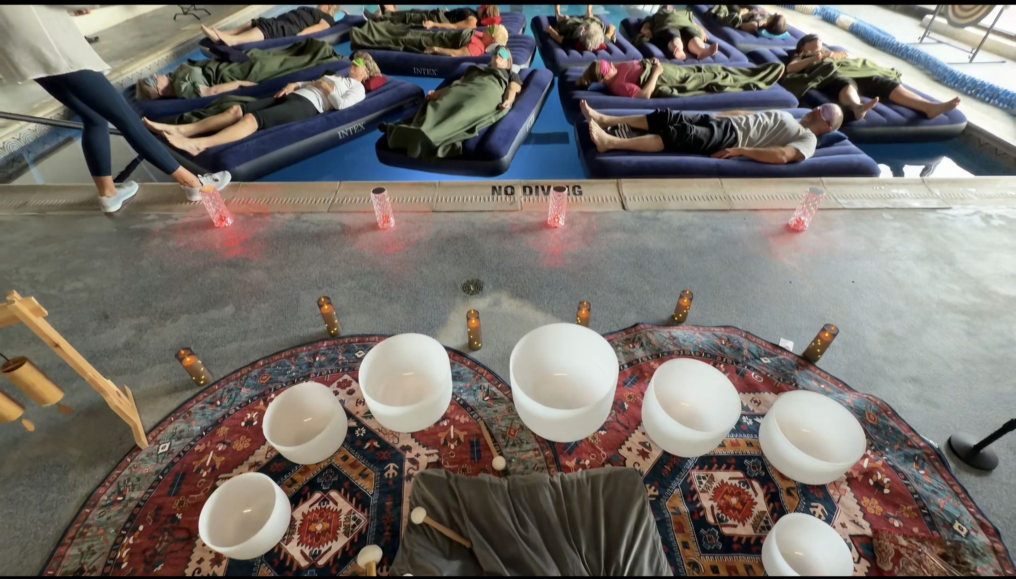 floating soundbath meditation