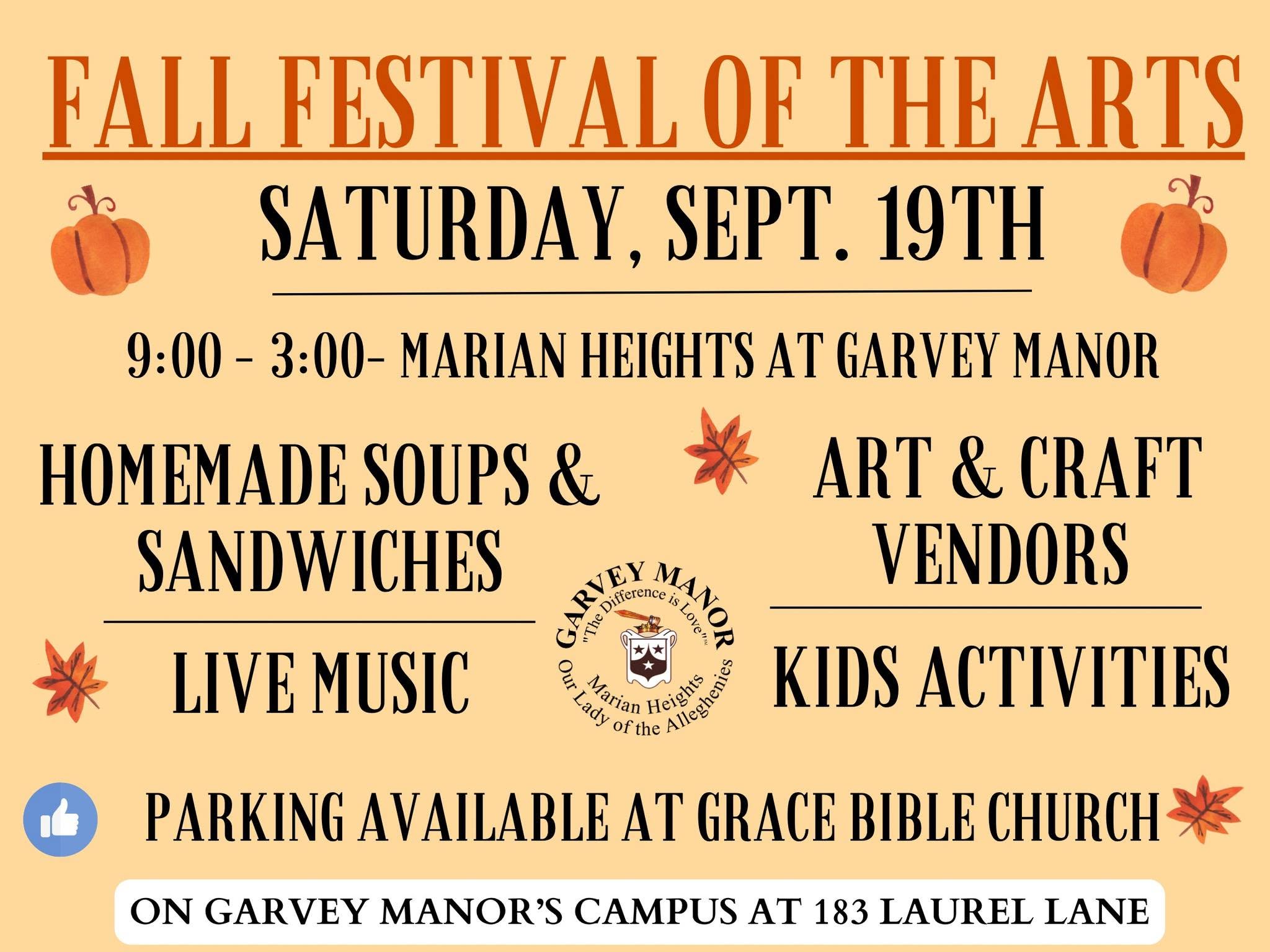 fall festival of the arts