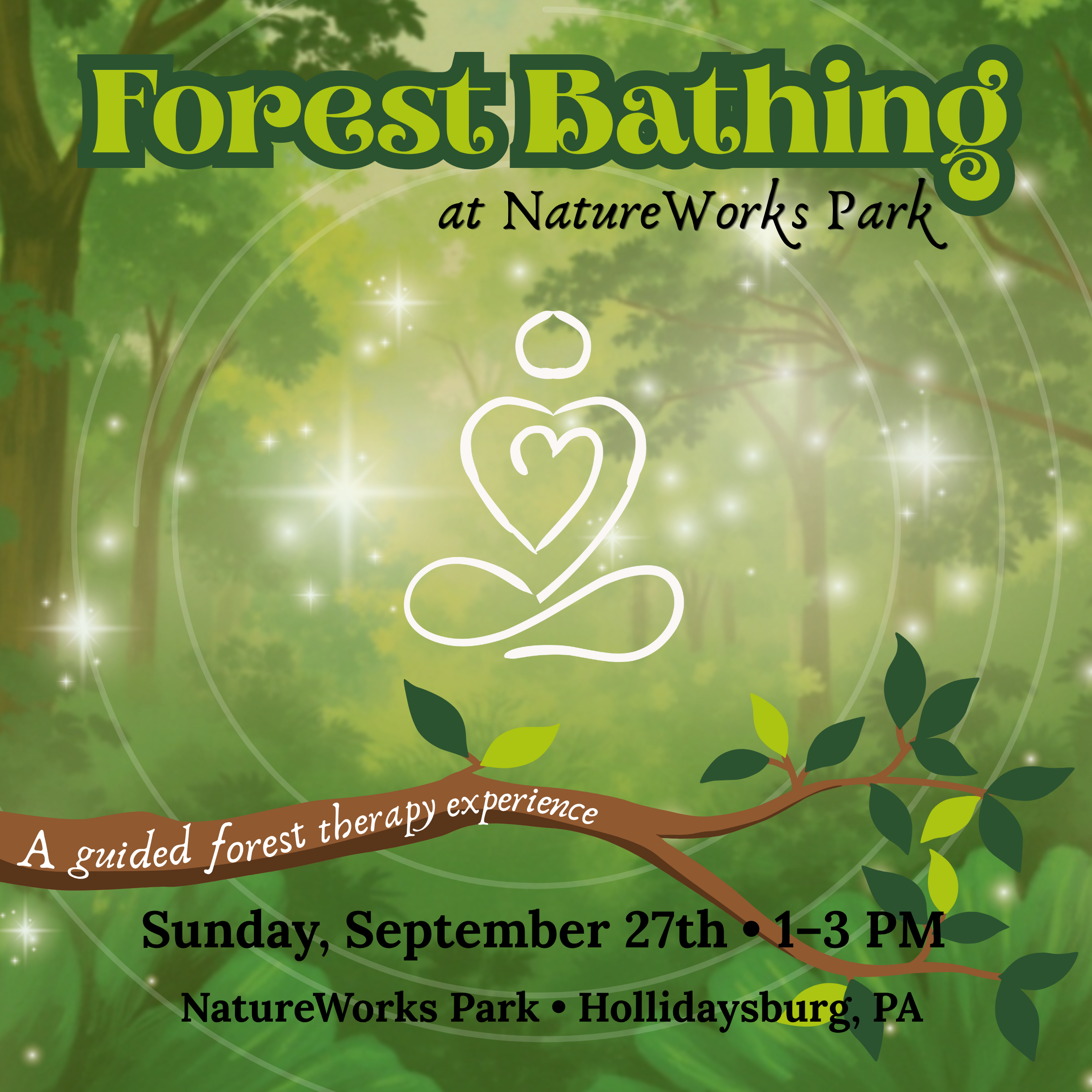 Sunday, September 27 1–3 PM NatureWorks Park • Hollidaysburg, PA (1)