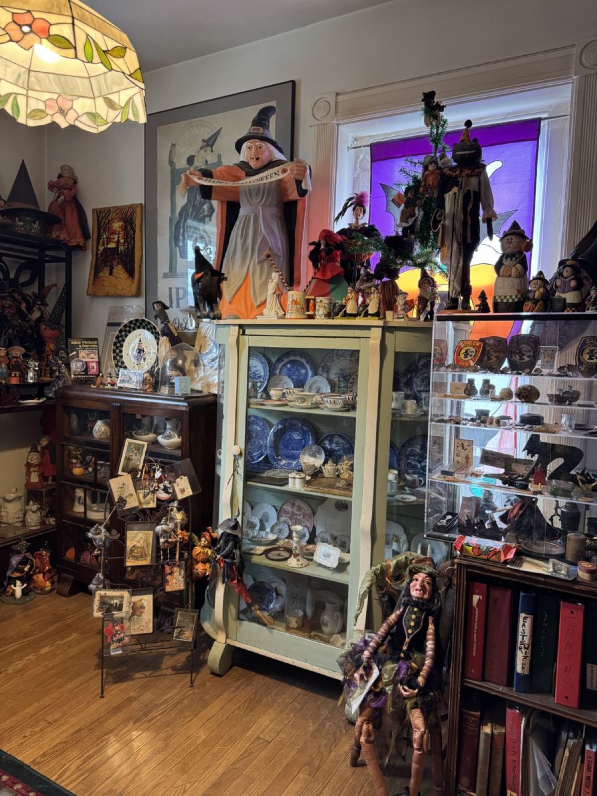 Vintage Halloween collection room