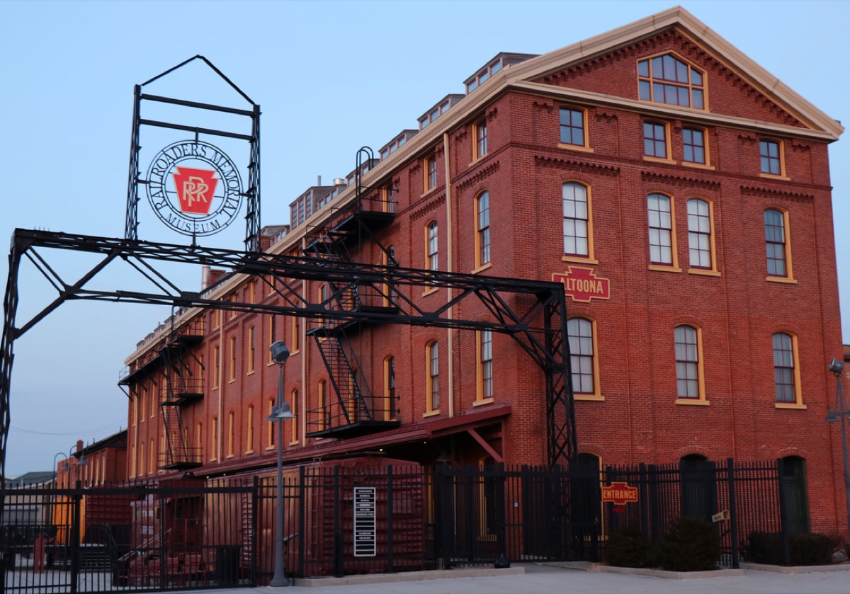 Railroaders Memorial Museum in Altoona, home of the Discover Blair County Visitor Center